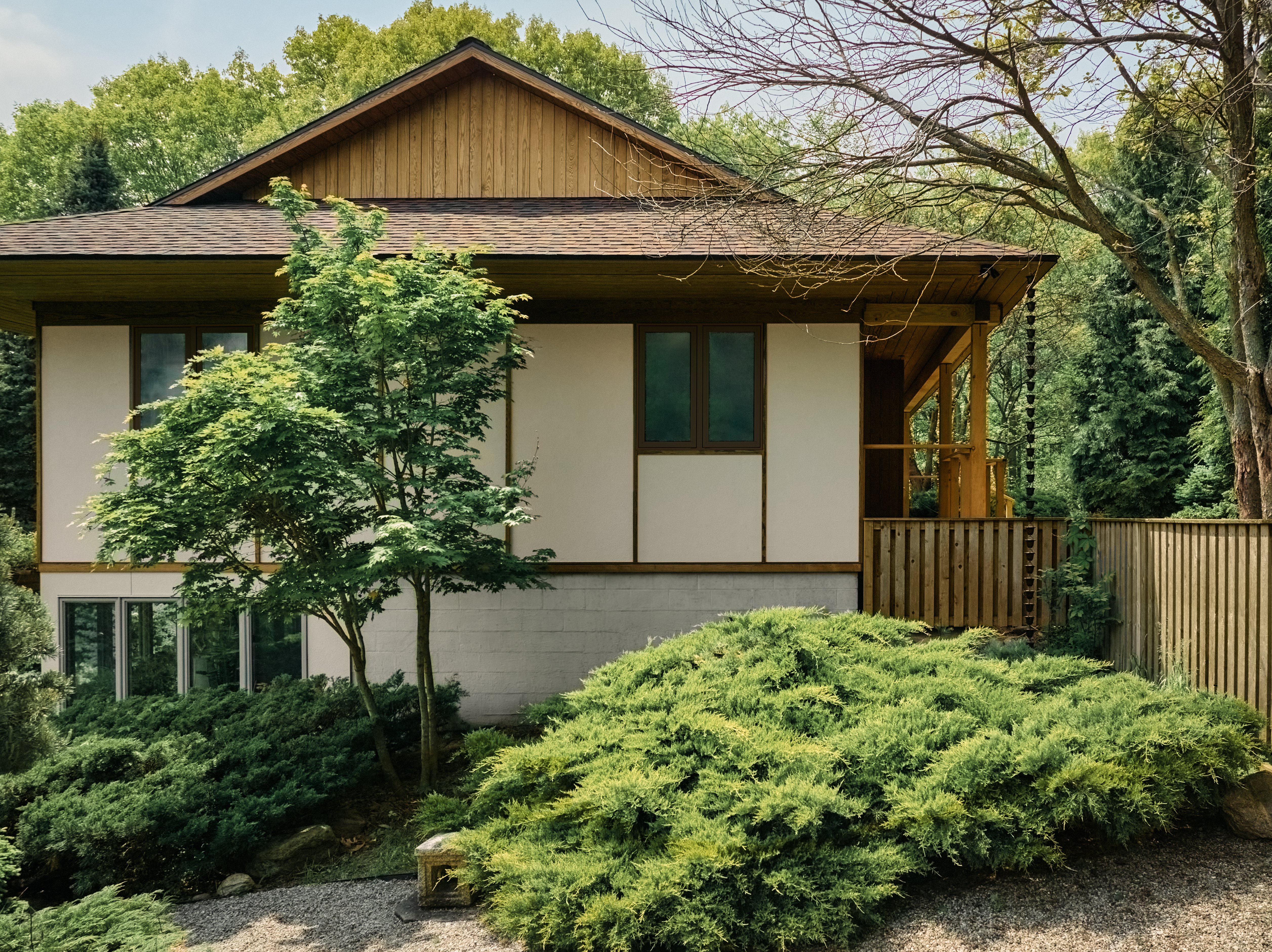 Japanese-Inspired  Exterior Remodel